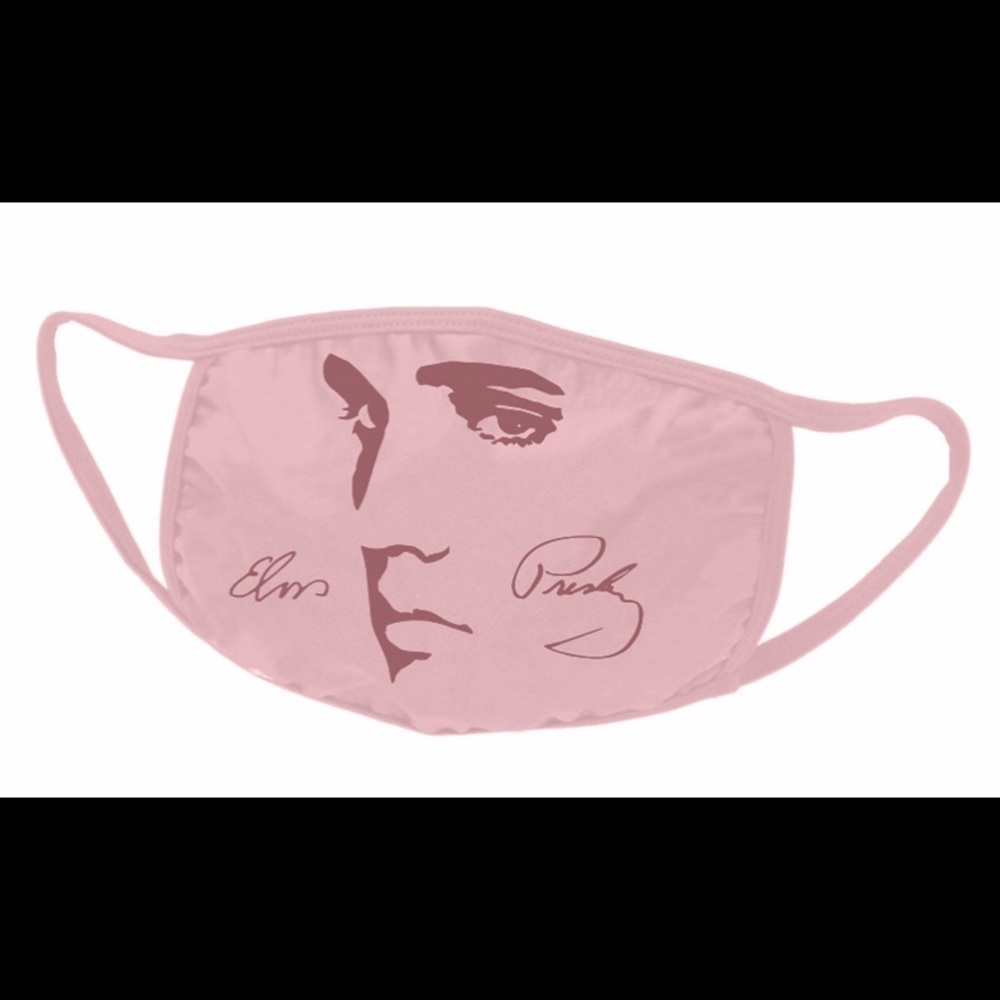 2 GRACELAND ELVIS FACE MASKS SET 2 Signature Profile